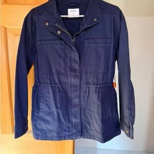 Old Navy Dark Blue Utility Jacket